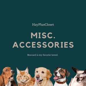 Makeup 💄, belts  and other misc.